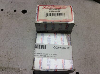 LOT of 2-AMI-Bearing, #UC206-18, FREE SHPPING to lower 48, NEW OTHER! - Image 2