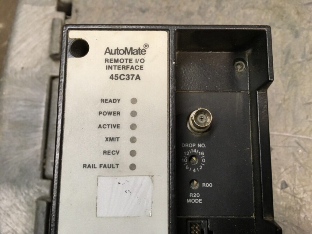Reliance Electric AutoMate Remote I/O Interface, 45C37A, fuse type 250vac 3AG - Image 2