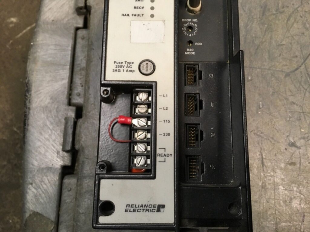 Reliance Electric AutoMate Remote I/O Interface, 45C37A, fuse type 250vac 3AG - Image 3
