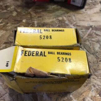 Lot of 2-FEDERAL-bearing, #5208, FREE SHPPING to lower 48, NEW OTHER!