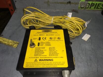 Banner Engineering light curtain control with cables, MSCA-1, ADI-966