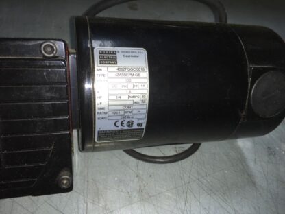 Bodine Electric GearMotor, 42A5BEPM-GM, 130v, 1.8amp, 1/4hp, 120:1 ratio 21rpm - Image 2