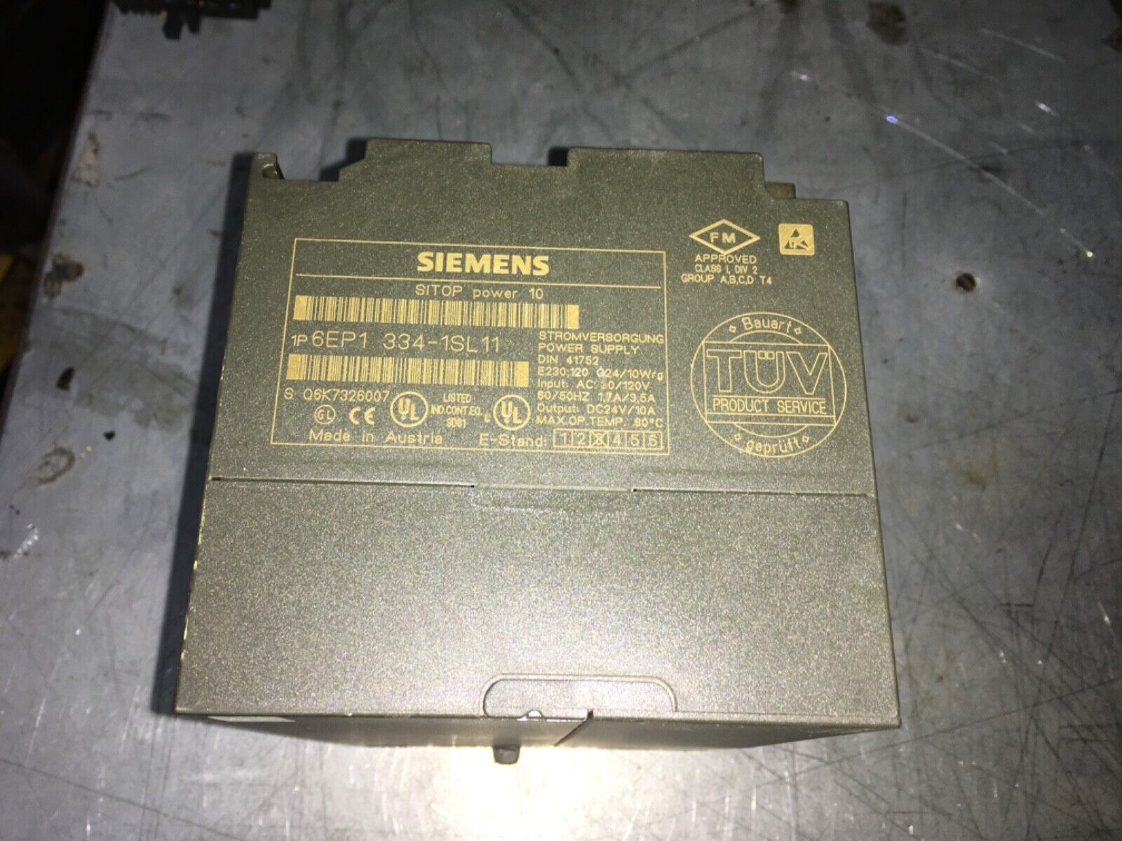 Siemens Power Supply, SITOP power 10, 6EP1 334-1SL11, ADI-989 - Image 2