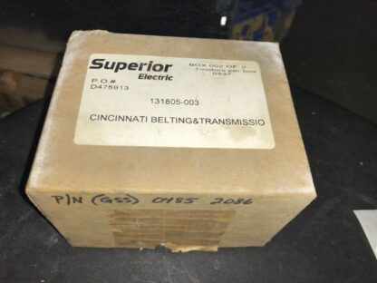 Superior Electric Motor, #131805-003, Free Shipping To Lower 48, With Warranty