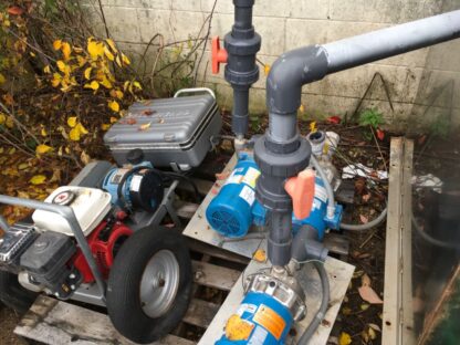Industrial water treatment system, tanks, pumps, honeycomb filters, well wizard, - Image 8