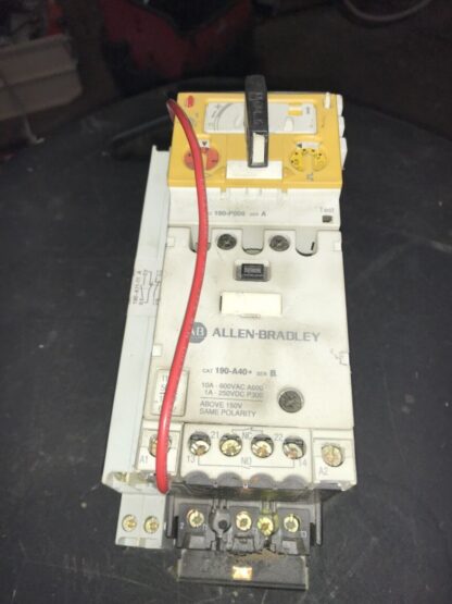 Allen-Bradley, Starter, #190-A40, #190-P006, Free Shipping To Lower 48.