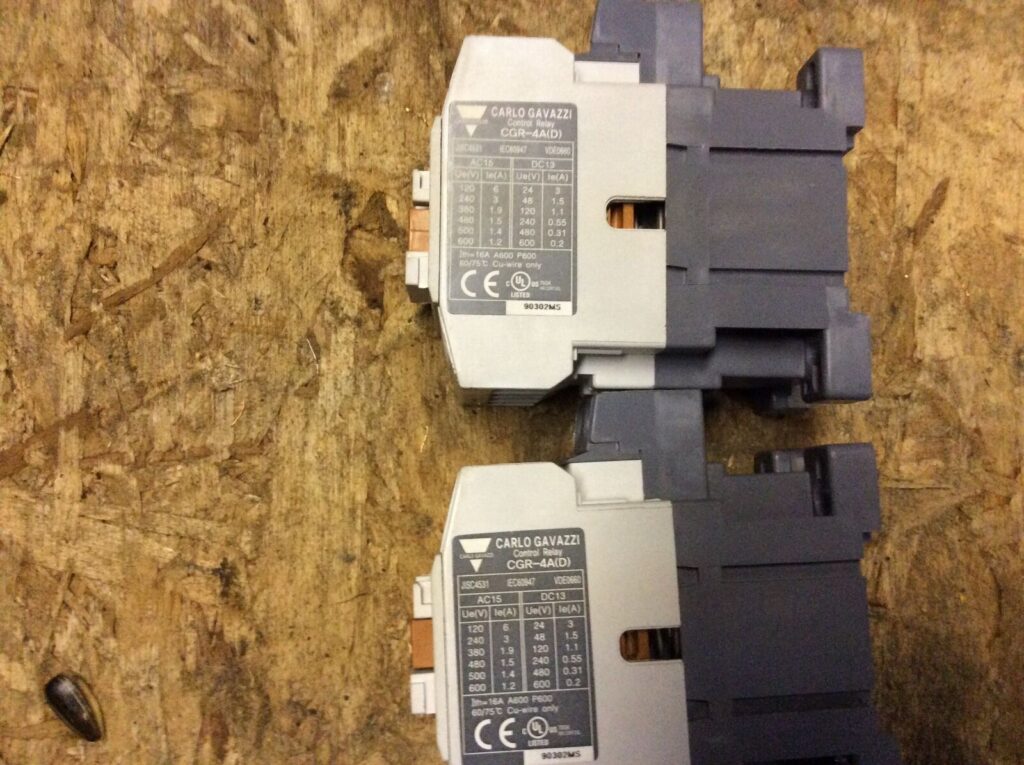 2-Carlo Gavazzi control relay, #CGR-4A(D), 2N02NC, 30 day warranty - Image 5