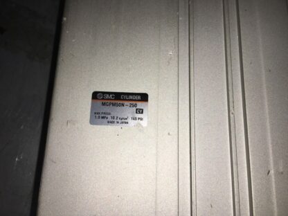 SMC Cylinder, MGPM50N-250, 145psi mac, ADI-999 - Image 2