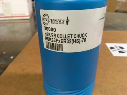 Techniks collet chuck, 3000, HSK63F Arbor, HSK63FxER32 (HS)-70, JR-286