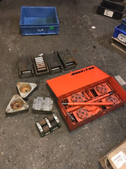 MULTITON Rigging  moving skates lot, Freight  shipping