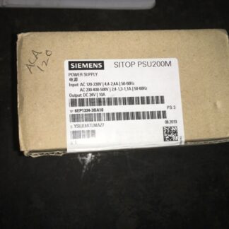 Siemens SITOP PSU200M, power supply, 6EP1334-3BA10, NOS, KP-52