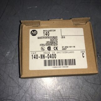 Allen Bradley Man Motor starter/ Circuit Breaker, NIB, 1-MN-0400, SER-C