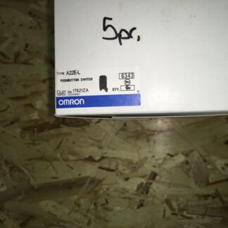 Omron push button switch, A22E-L, NOS, LG-98