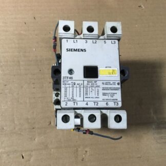 Siemens Contactor, 3TF46, 230v coil, up to 50hp rating, 600vac