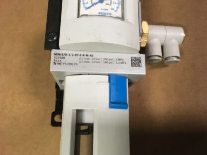 FESTO lockable regulator head, MS6-LFR-1/2-D7-E-R-M-AS, KP-272 - Image 2