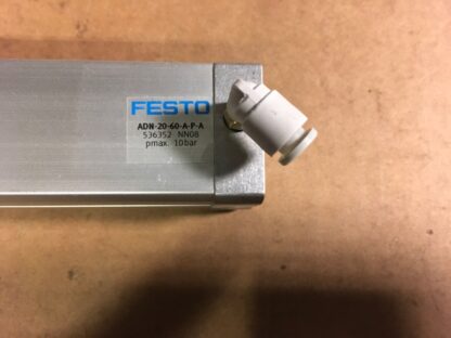 FESTO metric 20mm bore compact cylinder, ADN-20-60-A-P-A, KP-288 - Image 2