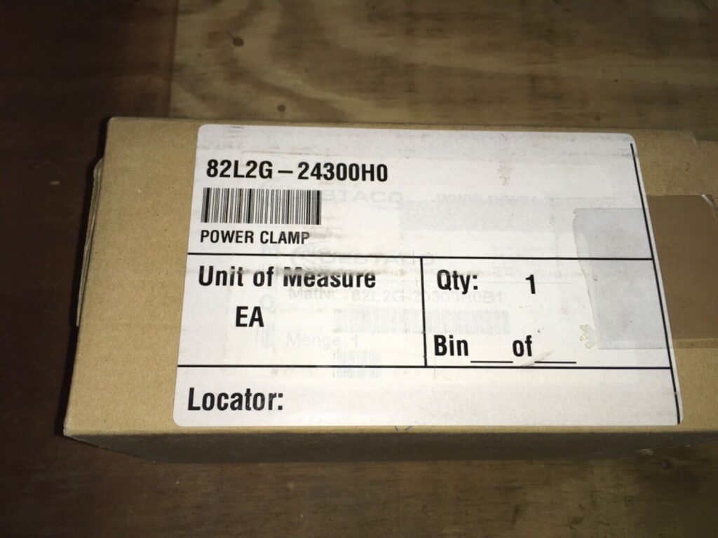 Destaco Clamp, 82L2G-20300H0B1, NIB