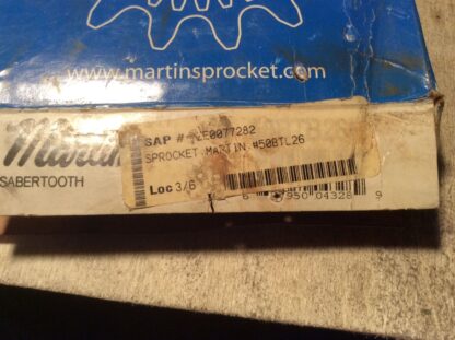MARTIN sprocket #50BTL26, FREE SHPPING to lower 48, NEW OTHER! - Image 2
