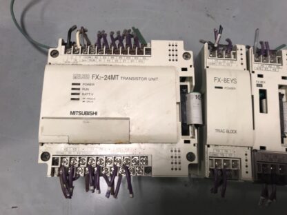 MITSUBISHI, #FX2-24MT, #FX-8EYS,  Free Shipping to lower 48. With warranty - Image 2