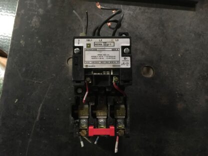 Square D  Starter, 8536SCO3S, NEMA 1, 110-120v coil,  ADI-1200