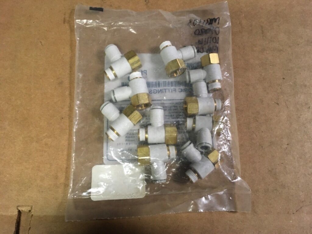 SMC elbow fittings, KQ2VF06-01AS, pack of 10, KP-307 - Image 2