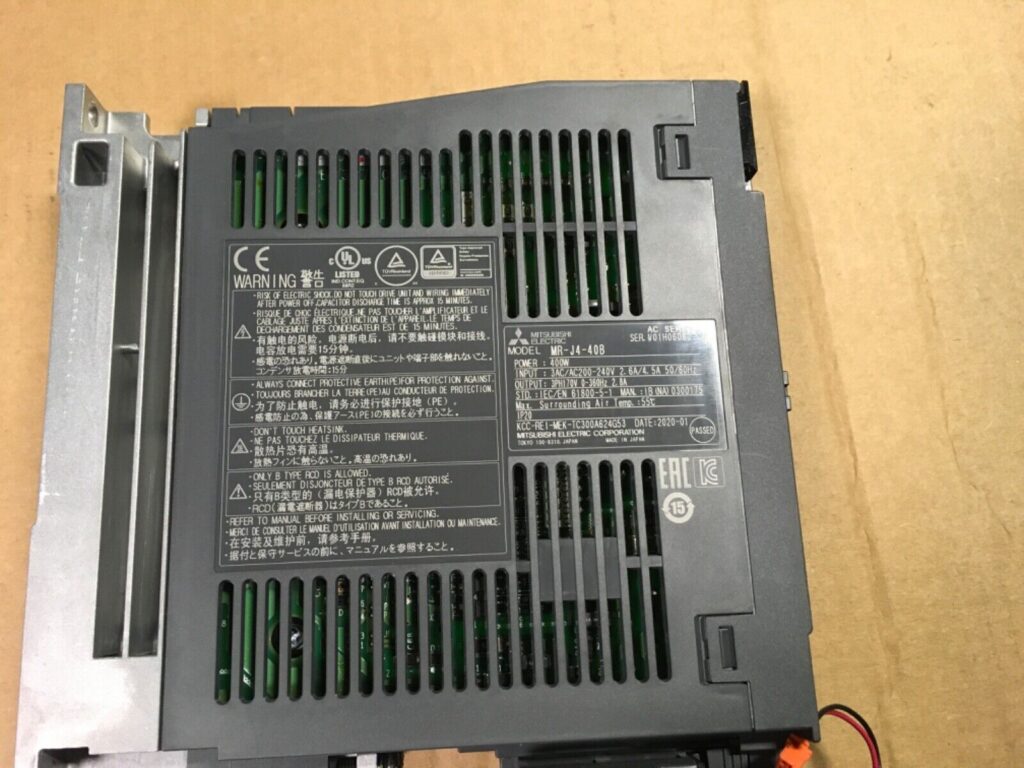 Mitsubishi Electric AC Servo Drive, MR-J4-40B, great condition, LG-15 - Image 2