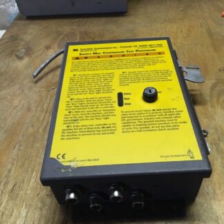 Sti Safety Mat Controller Test Procedure, model MC4-0104, input 24vdc,