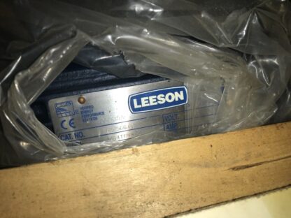 LEESON MOTOR, #G151566.60, 5hp, 1750rpm, 208-230/460v, 184TC-FR, With Warranty - Image 3