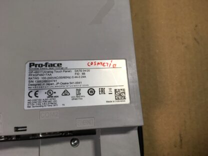 Pro Face, GP-4601T, PFXGP4601TAA, analog touch panel, great condition, LG-44 - Image 2