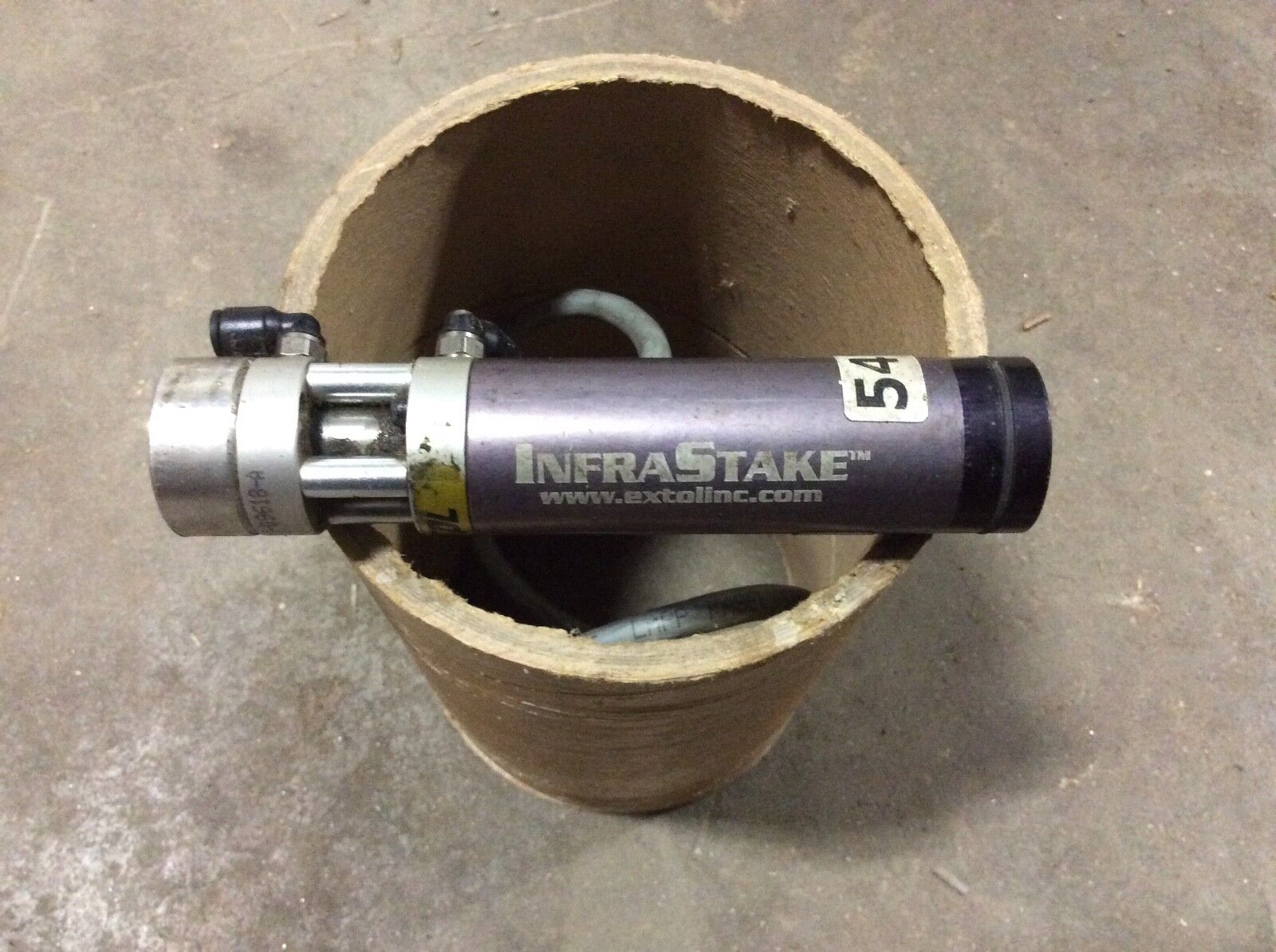 Extol infrastake IS125 body sub assembly w/punch and mounting plate