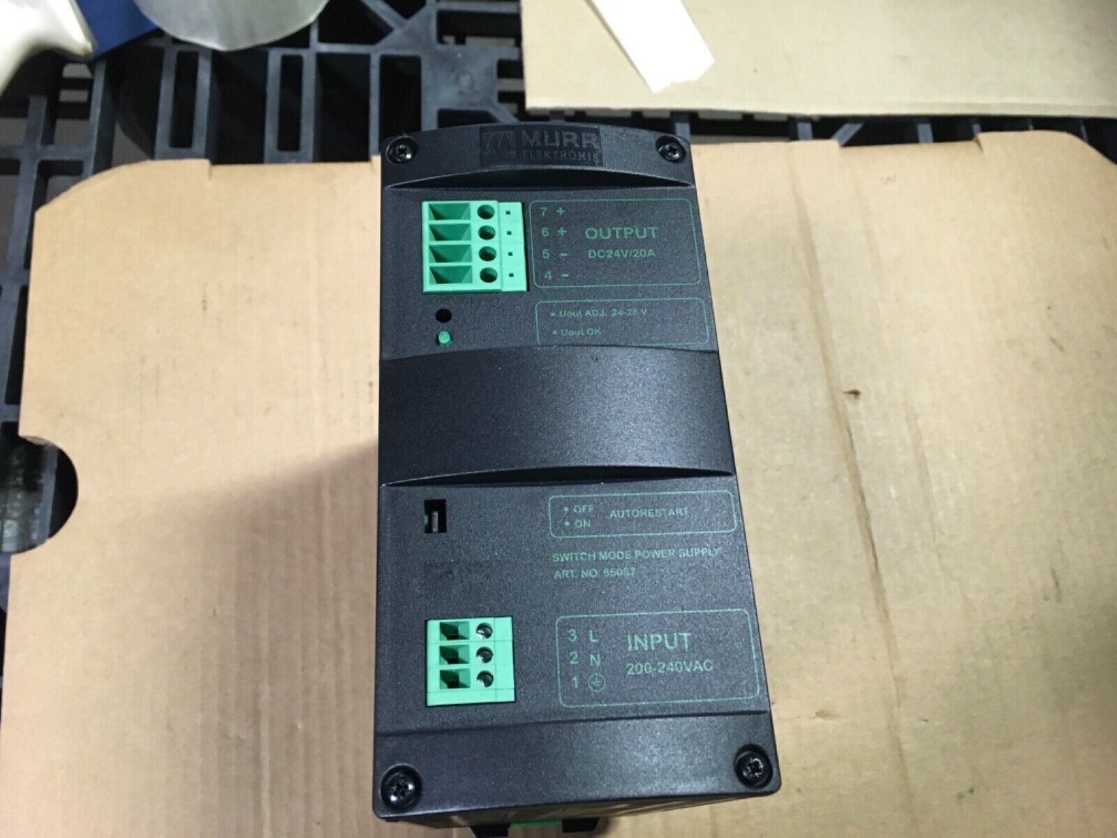 MURR Elektronik, Power Supply MCS20-230/24, great condition, LG-57