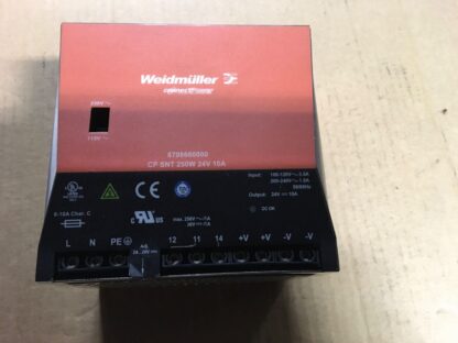 Weidmuller power supply, CP SNT 250W 24V 10A, great condition, LG-64 - Image 3