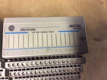 2-Allen-Bradley Flex I/O 24vdc source input, #1794-IV16, 30 day warranty - Image 2