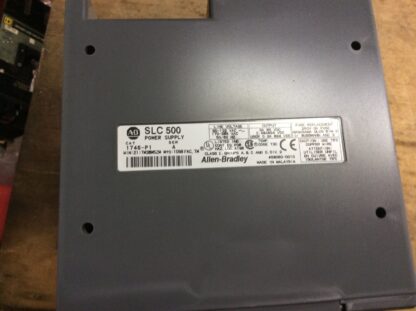 Allen-Bradley SLC 500 power supply 1746-P1, ser-A, 4 slot rack, 1746-A4,  ser-A - Image 2