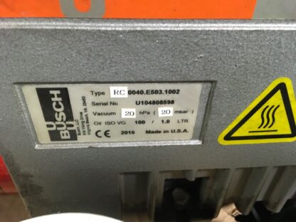 Busch Vacuum pump, RA0040-E503-1002, great condition,  LG-3