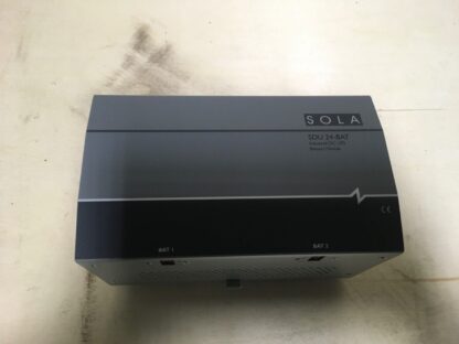 Emerson SOLA power supply, NNB, SDU 24-BAT, industrial DC UPS