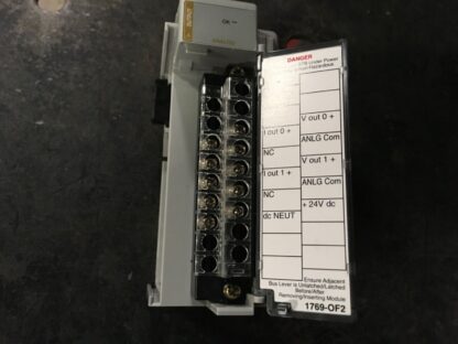 Allen Bradley Compact I/O, 1769-OF2, 1769-ECR end cap,  ADI-1229 - Image 2