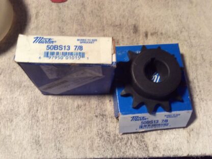 2-MARTIN sprocket #50BS13 7/8 ,FREE SHPPING to lower 48, NEW OTHER!