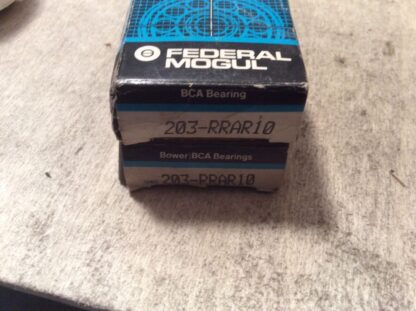 2-FEDERAL MOGUL bearings , #203-RRAR10, FREE SHPPING to lower 48, NEW OTHER!
