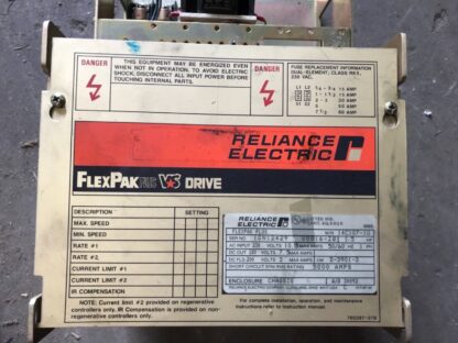 Reliance Electric Flex Pak Drive, #1GN12429, #14C107-1U, 30 day warranty