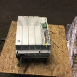 Lenze 22kw inverter, #EVF8222-E, in-400/480v, out-0-480v, No keypad/cover screws