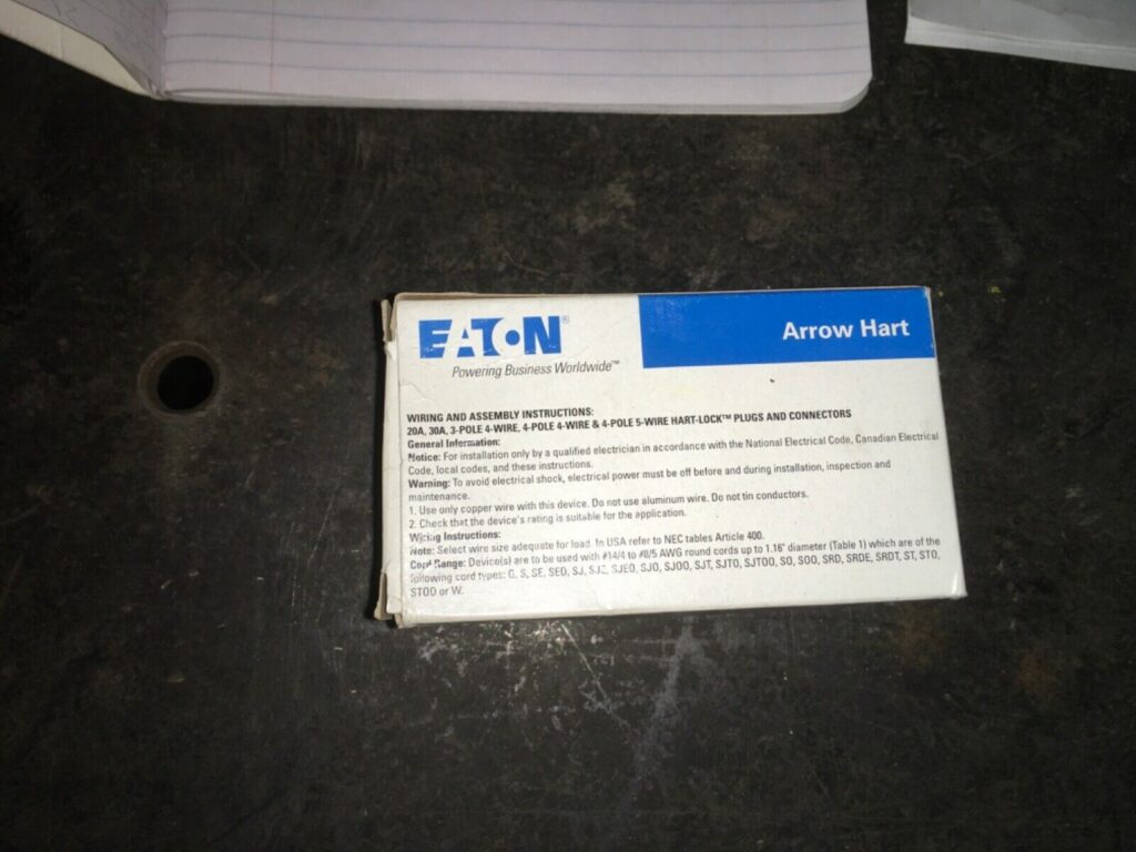 Eaton Arrow Hart Cooper, Plug, AHL1820C, NOS, KP-49 - Image 3