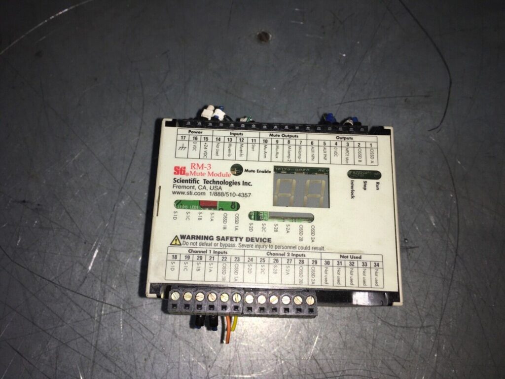 STI RM-3, Mute Module, input 24vdc,