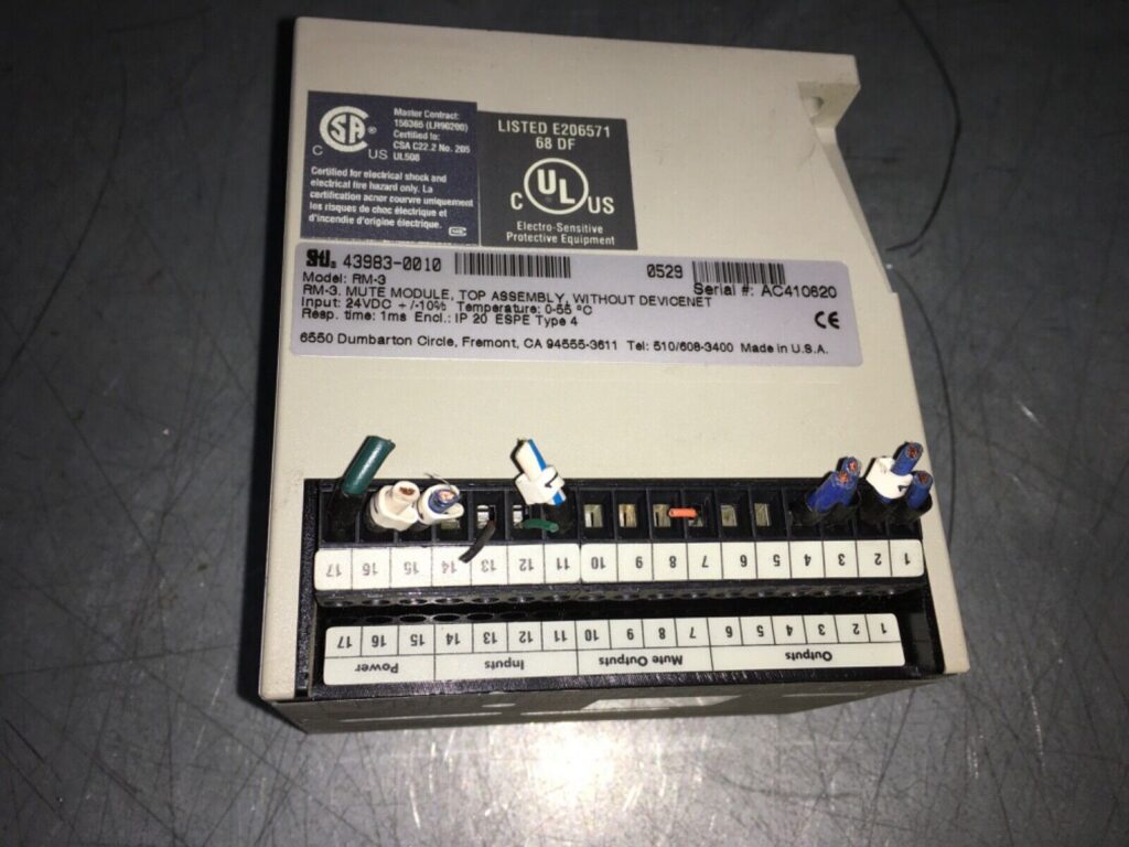 STI RM-3, Mute Module, input 24vdc, - Image 2
