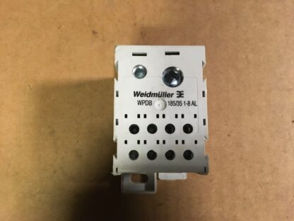 Weidmuller power distribution block, WPDB 185/35 1-8 AL, KP-242