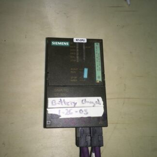 Siemens Power Supply, 6ES7 316-2AG00-0AB0, CPU316-2DP, ADI-1172