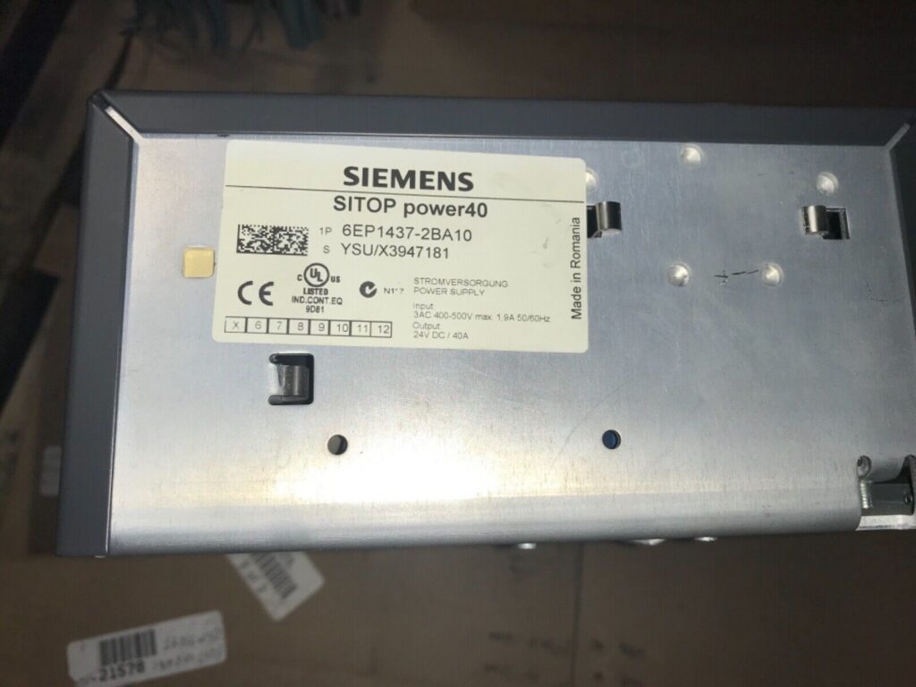 Siemens Power-Supply, #6EP1 437-2BA10, Free Shipping To Lower 48, With warranty. - Image 7