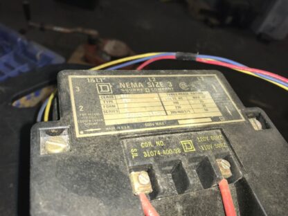 Square D Starter, #8536 #249127, size-3,Free Shipping To Lower 48, With warranty - Image 3