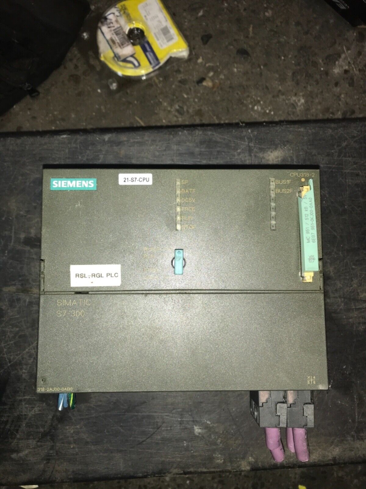 Siemens Plc, #318-2AJ00-0AB0, Free Shipping To Lower 48, With warranty.