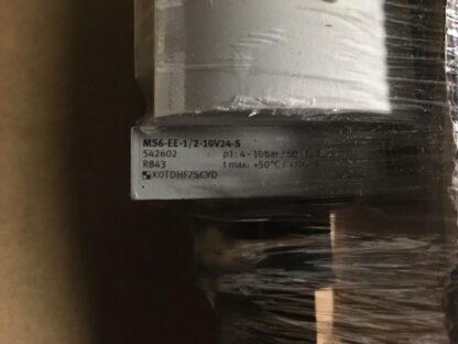 FESTO MS6-EE-1/2-10V24-S, electrical shut off dump valve, KP-274 - Image 2